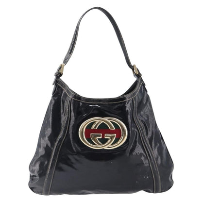 Gucci Britt Web Hobo Dialux Coated Canvas Medium