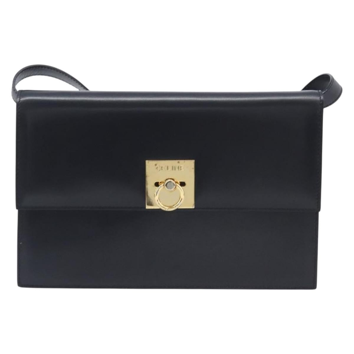 Celine Shoulder Leather Large