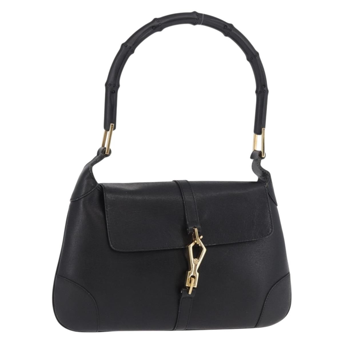 Gucci Bamboo Shoulder Bag Leather Product Image