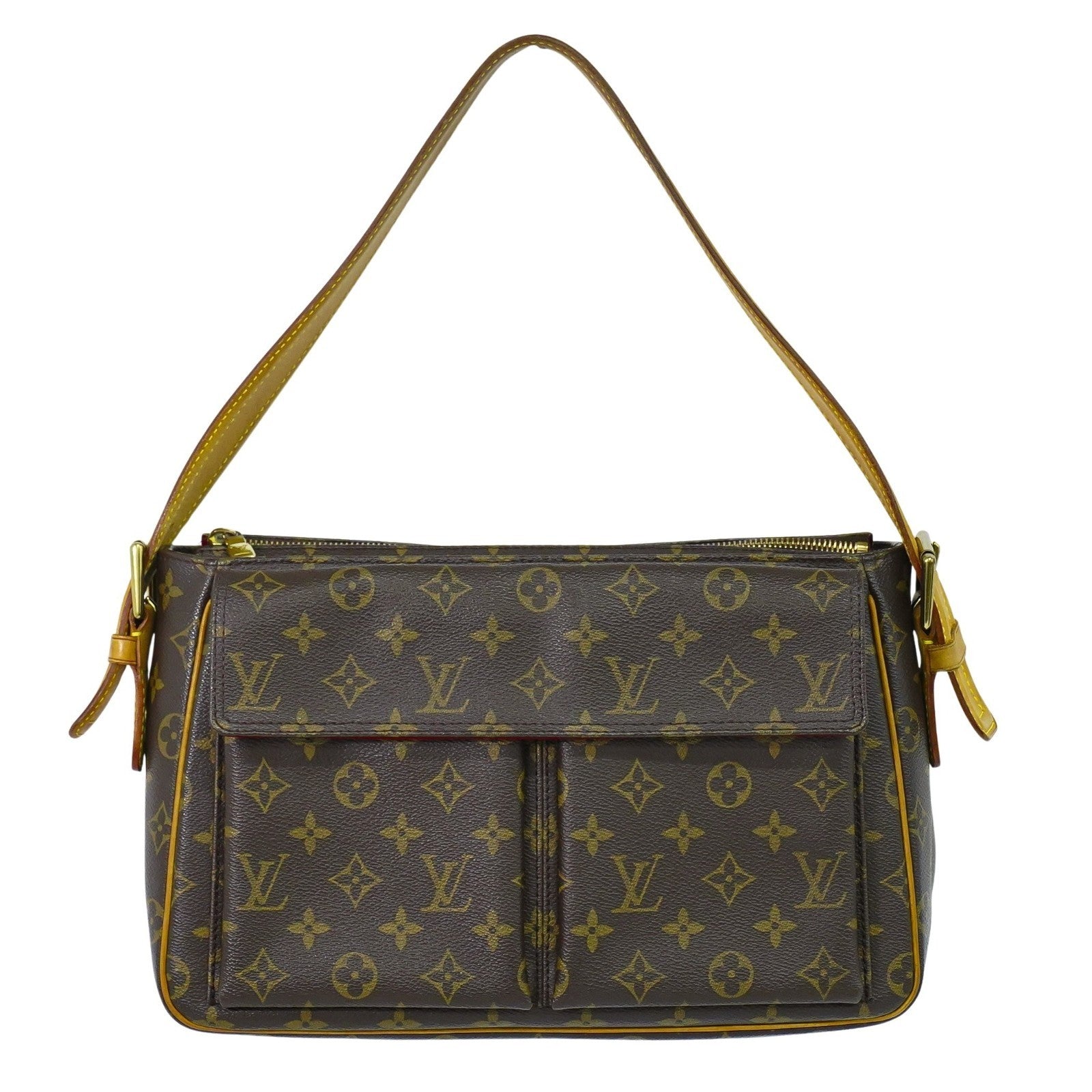 Louis Vuitton Viva Cite Handbag Monogram Canvas GM