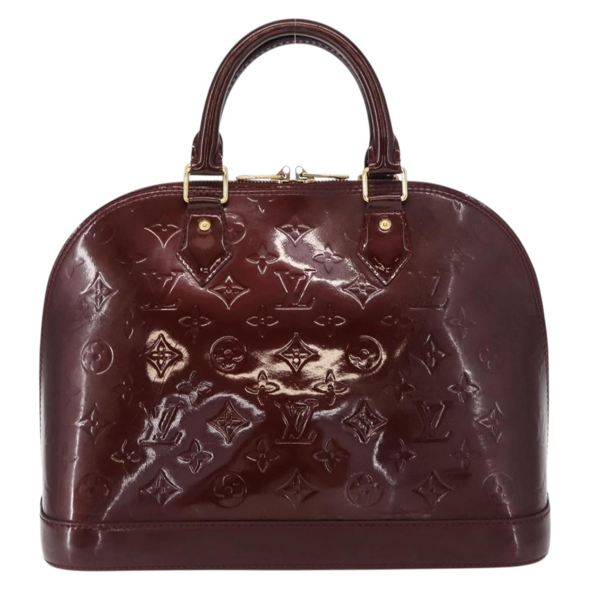 Louis Vuitton Alma Handbag Patent Leather Product Image