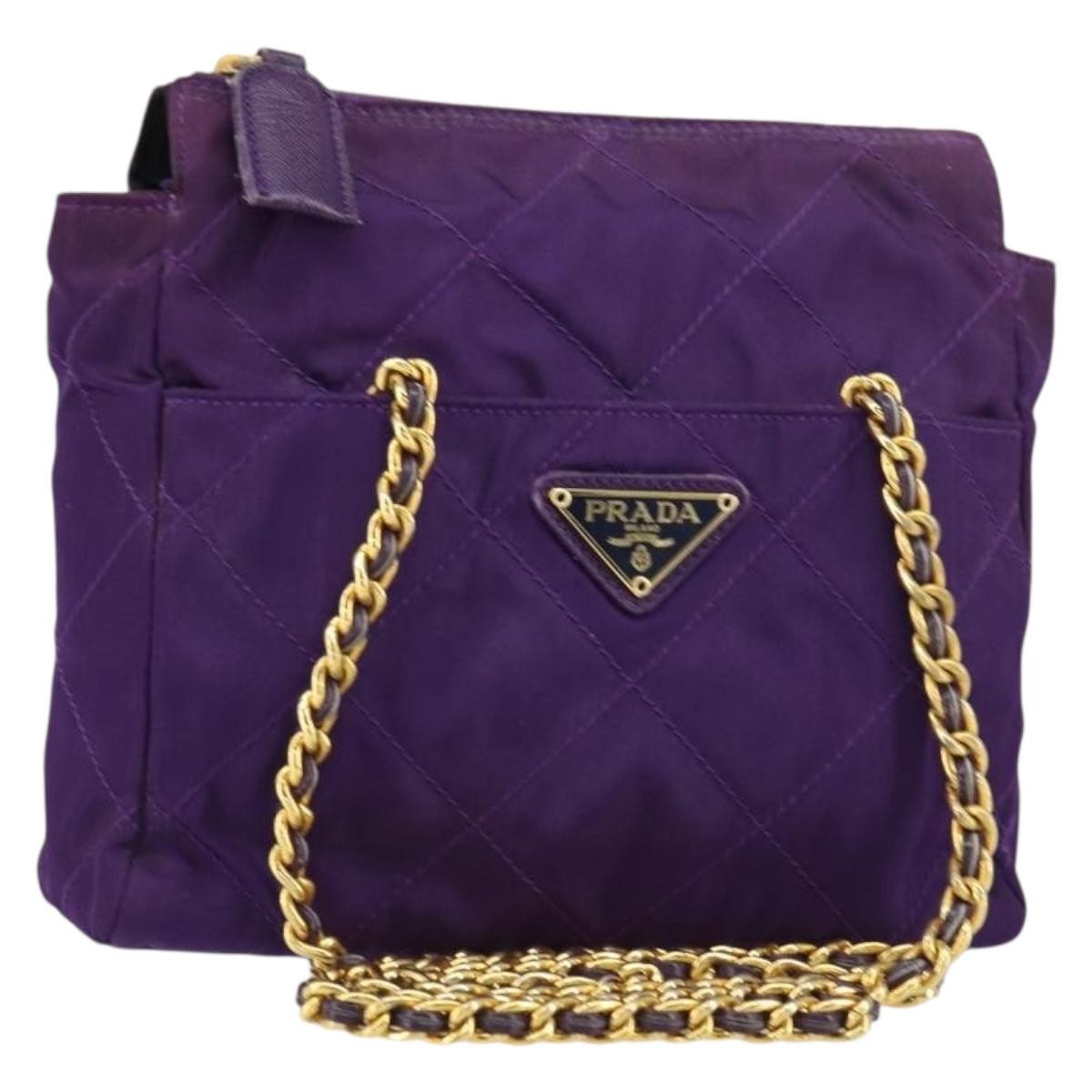Prada Re-Edition 1995 Chain Tote Quilted Re-Nylon Small