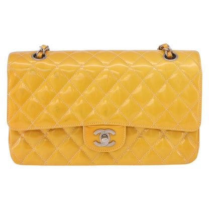 Chanel Timeless - Classic Double Flap Quilted Patent Small