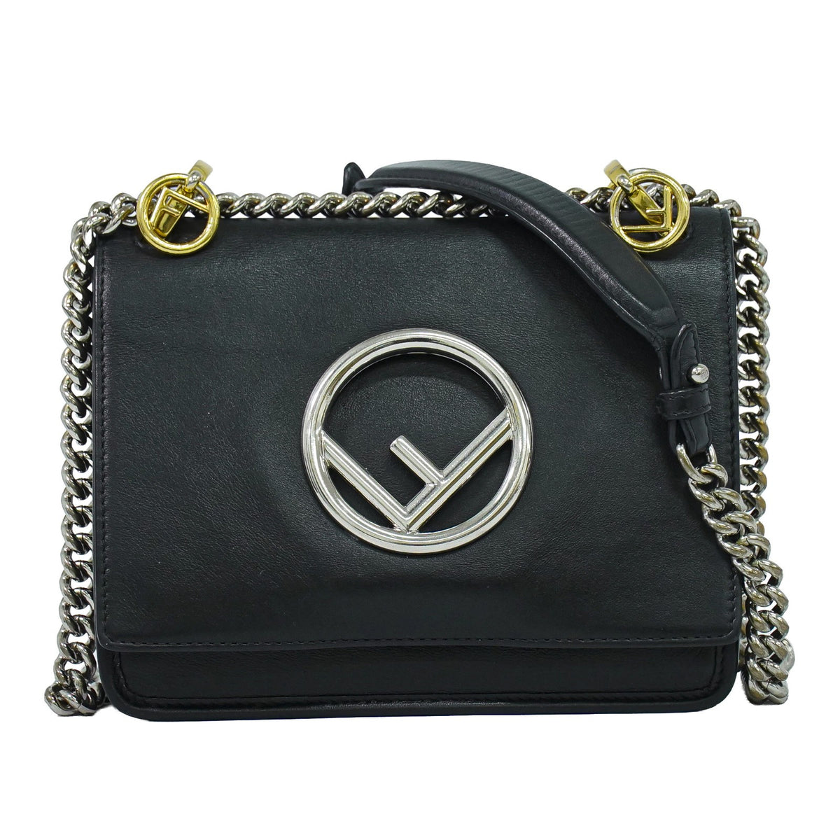 Fendi Kan I F Leather Small