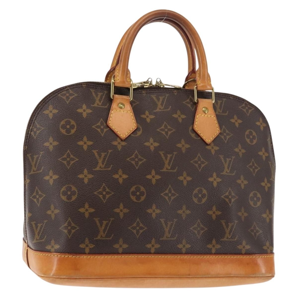 Louis Vuitton Alma Handbag Monogram Canvas PM