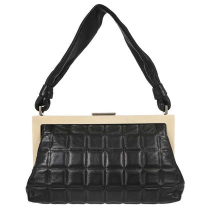 Chanel Chocolate Bar Frame Quilted Lambskin Small