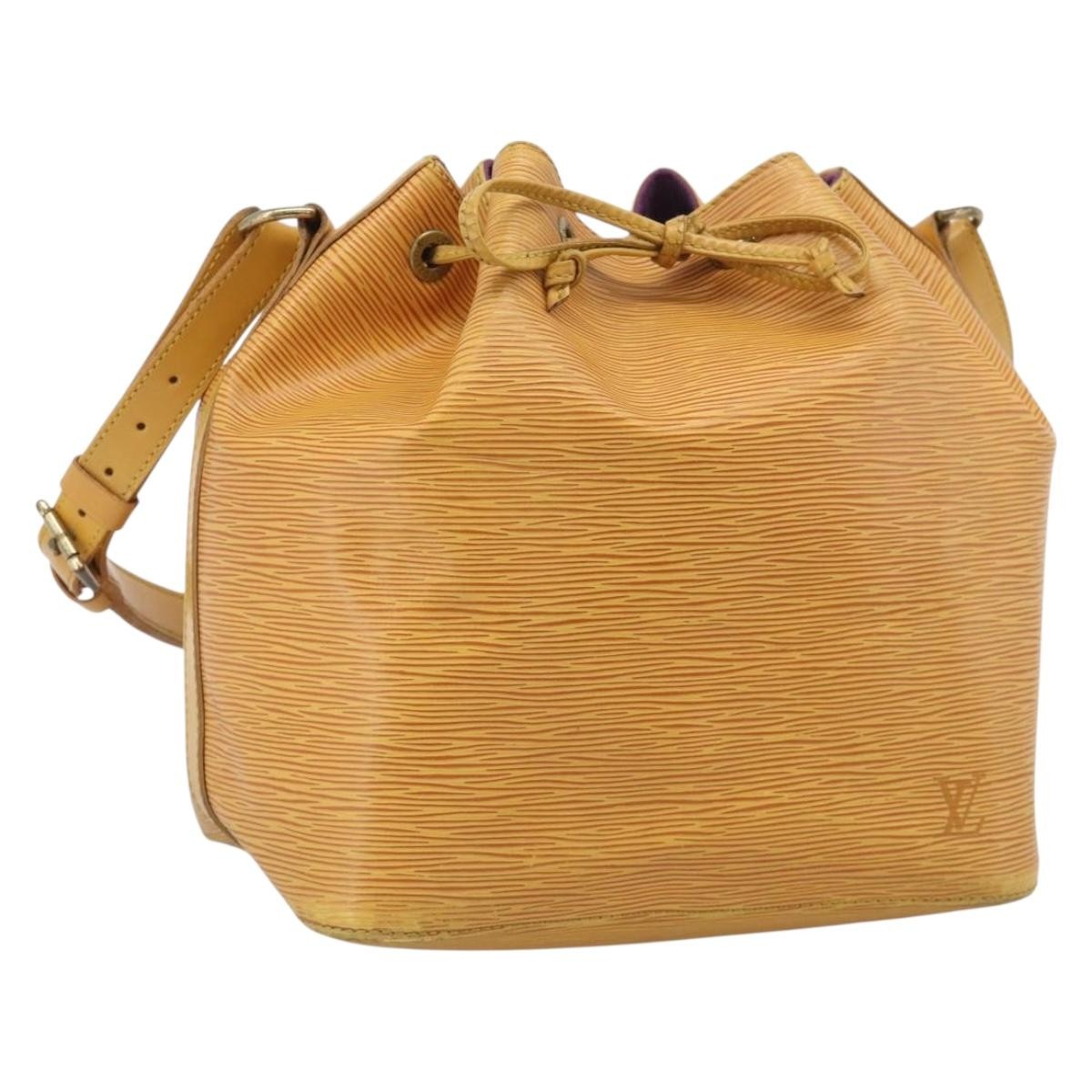 Louis Vuitton Petit Noe Epi Leather Medium