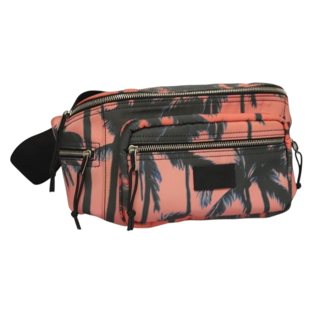 Saint Laurent Front Pocket Waist Bag Printed Nylon Product Image