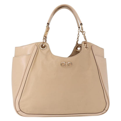 Salvatore Ferragamo Betulla Chain Tote Leather Medium