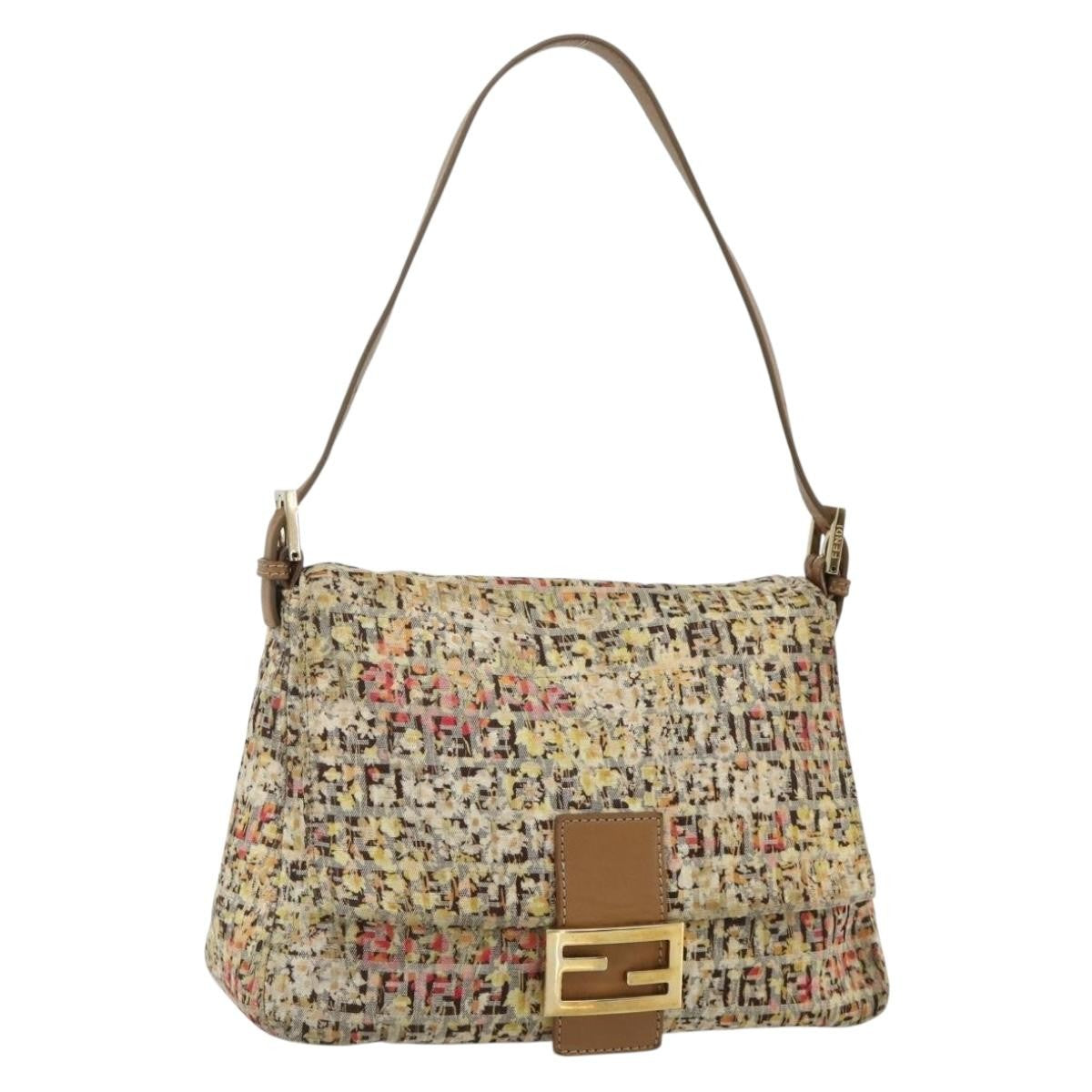 Fendi Mamma Baguette Zucca canvas medium