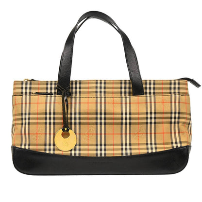 Burberry Nova Check Tote Nylon and Leather Product Image