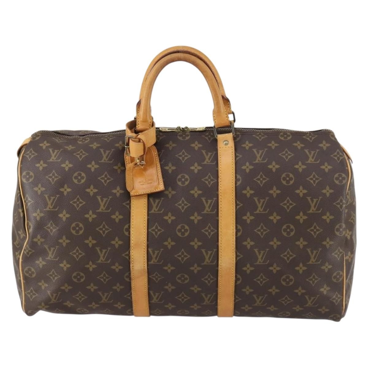 Louis Vuitton Keepall Bag Monogram Canvas 50