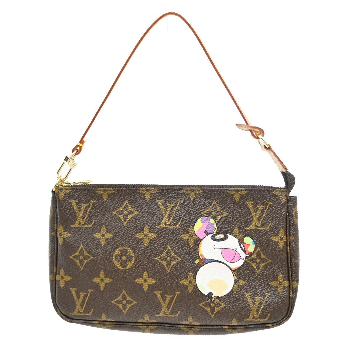 Louis Vuitton Pochette Accessoires Limited Edition Monogram Murakami Panda Product Image