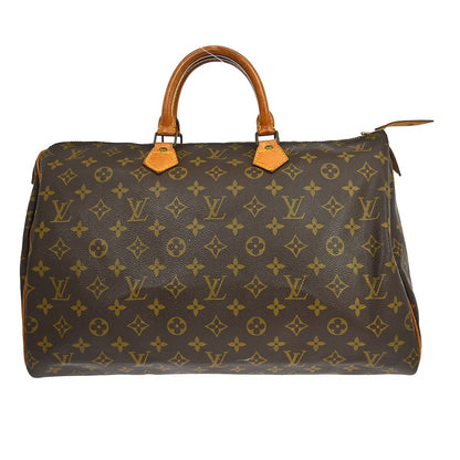 Louis Vuitton Speedy Handbag Monogram Canvas 40