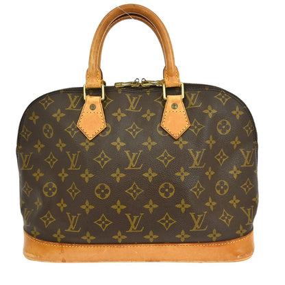 Louis Vuitton Alma Handbag Monogram Canvas PM