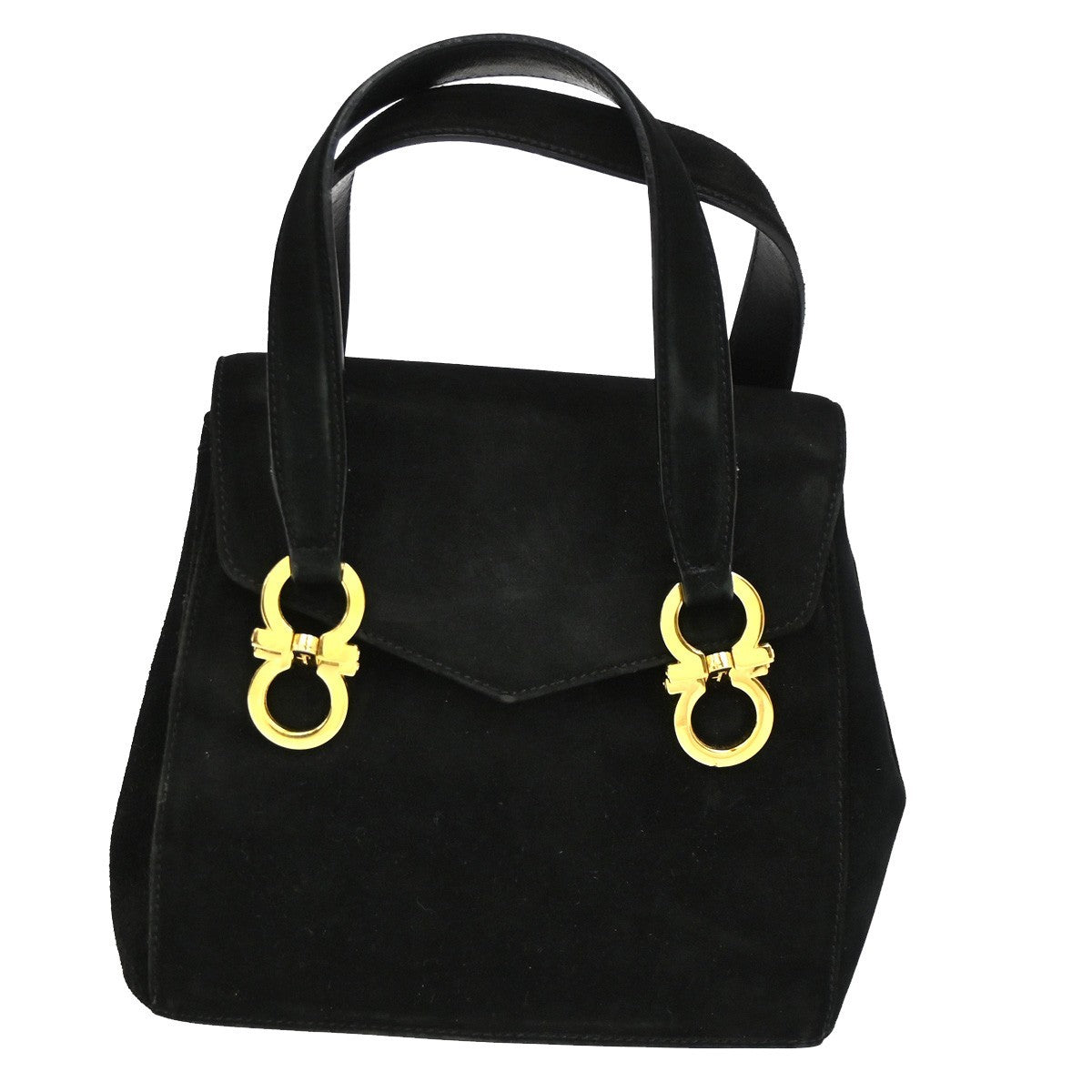 Salvatore Ferragamo Gancini handbag Suede Product Image