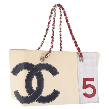 Chanel No.5 Canvas and Leather Medium