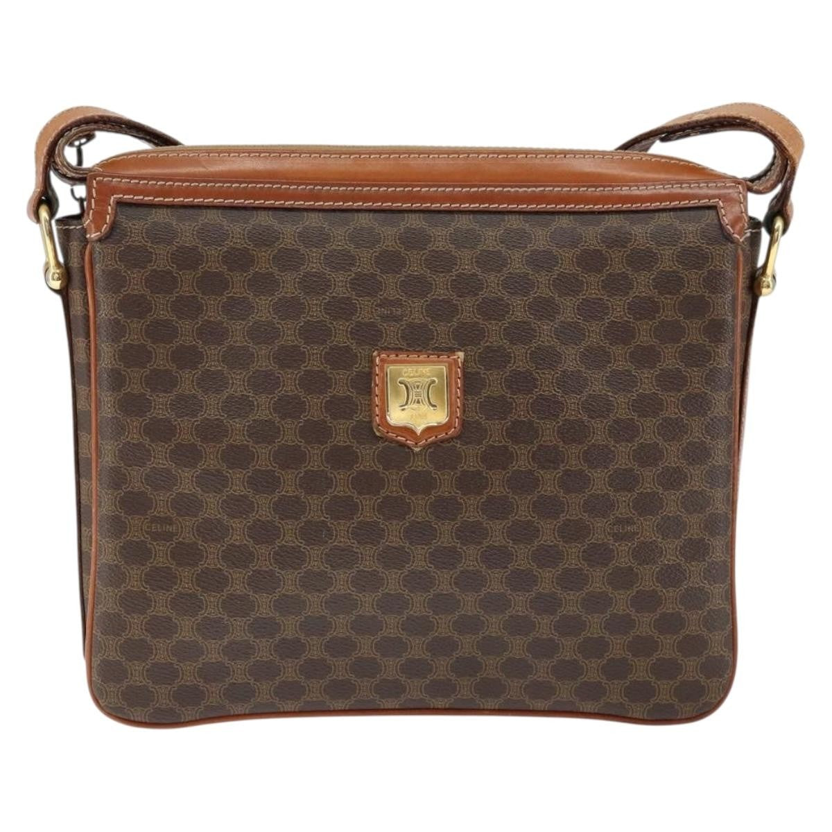 Celine Macadam Shoulder Bag PVC Leather Product Image
