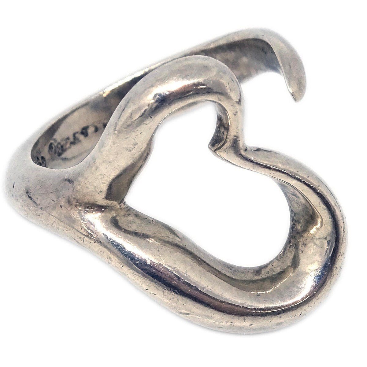 Tiffany & Co. Elsa Peretti Open Heart Ring Silver 925 Product Image
