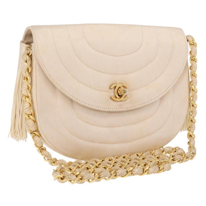 Chanel Vintage Round Flap Satin Product Image