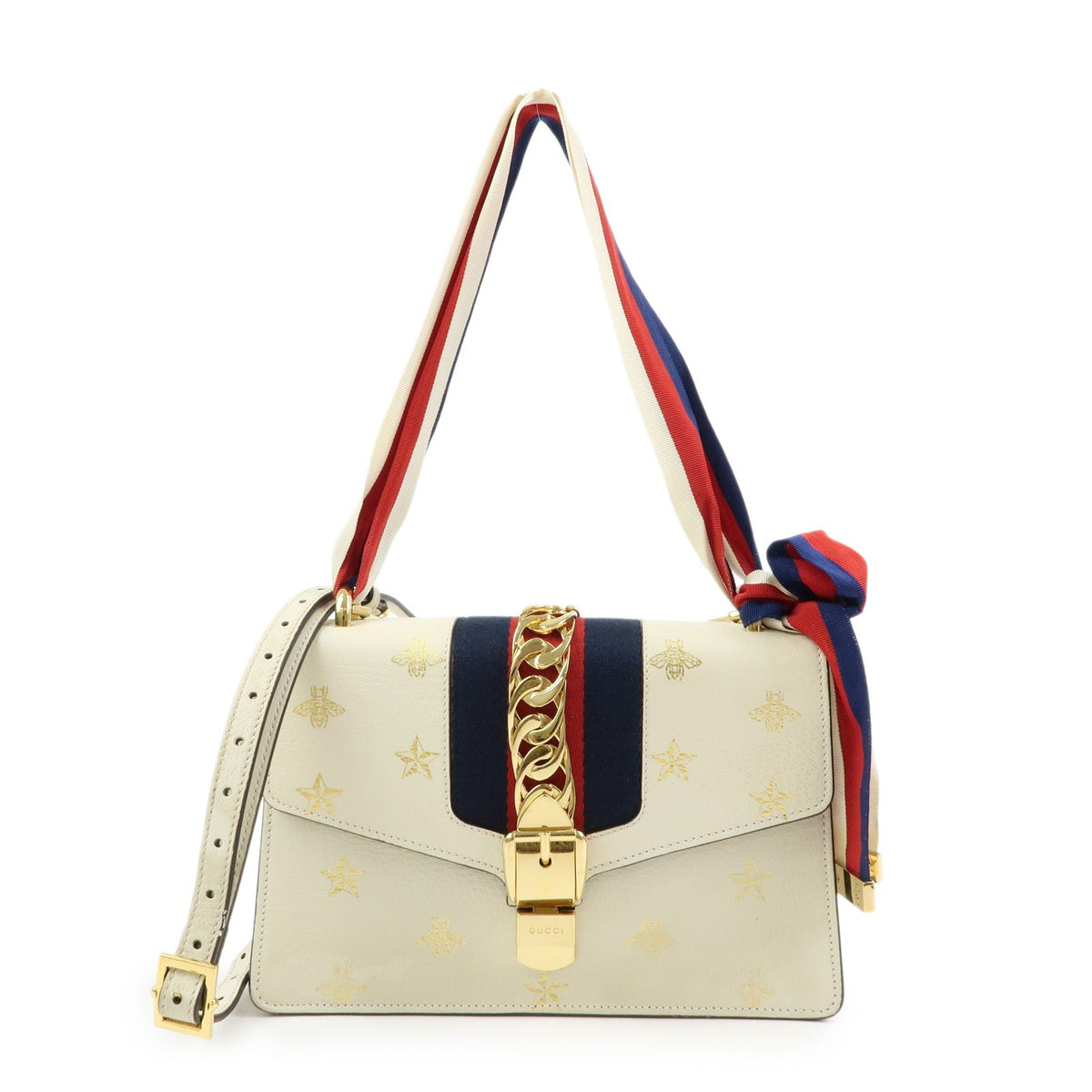 Gucci Sylvie Printed Leather Small