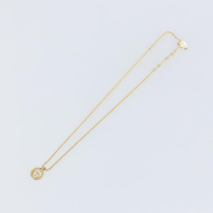 Christian Dior CD Pendant Necklace Metal Product Image