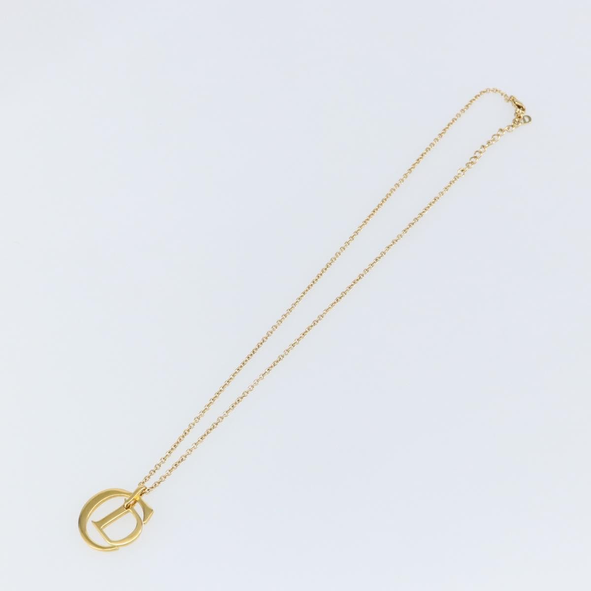 Christian Dior CD Pendant Necklace Metal Product Image
