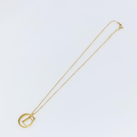 Christian Dior CD Pendant Necklace Metal Product Image
