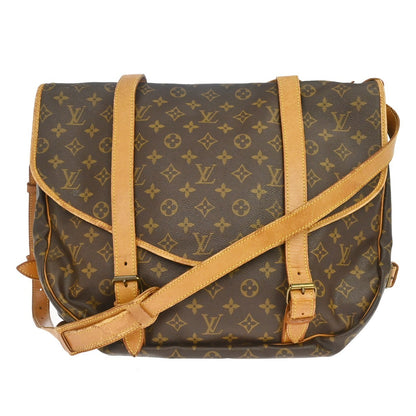 Louis Vuitton Saumur Handbag Monogram Canvas 43
