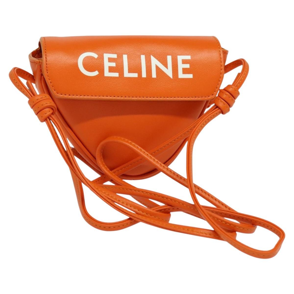 Celine Triangle Leather Small