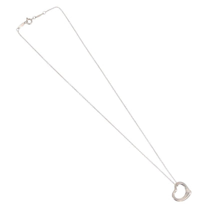 Tiffany & Co. Elsa Peretti Open Heart Pendant Sterling Silver 16mm