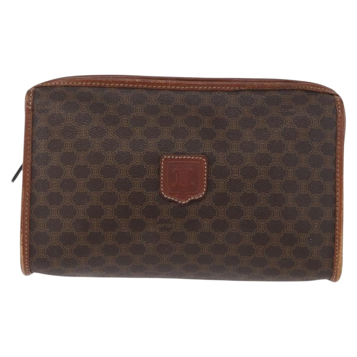 Celine Macadam Pochette Canvas and Leather Product Image