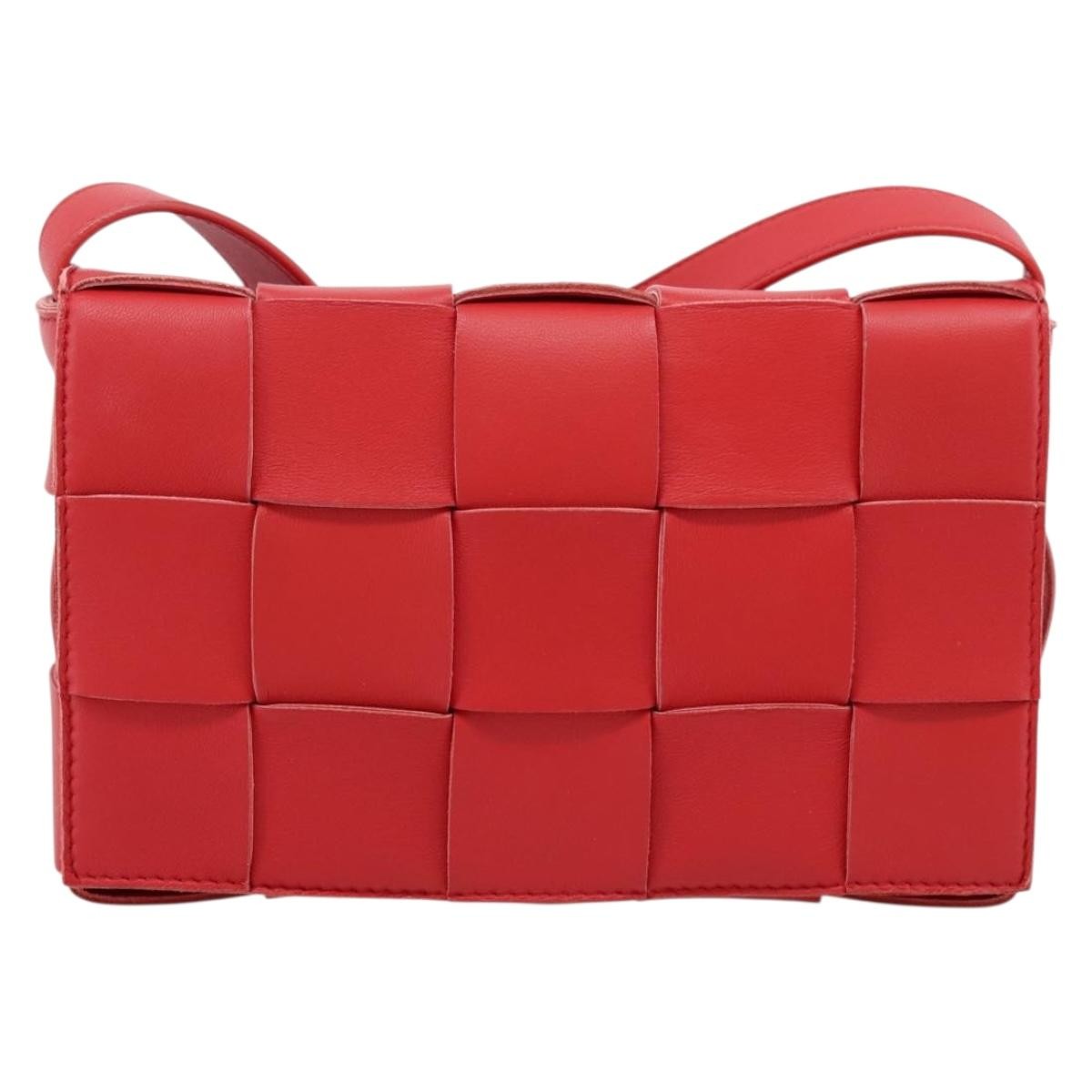 Bottega Veneta Cassette Maxi Intrecciato Leather Small