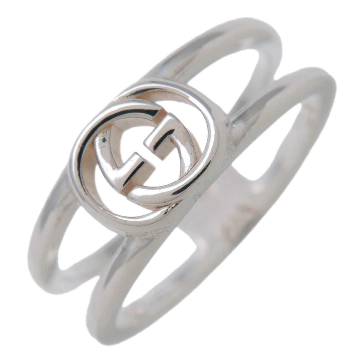 Gucci Interlocking G Flower Band Sterling Silver Product Image