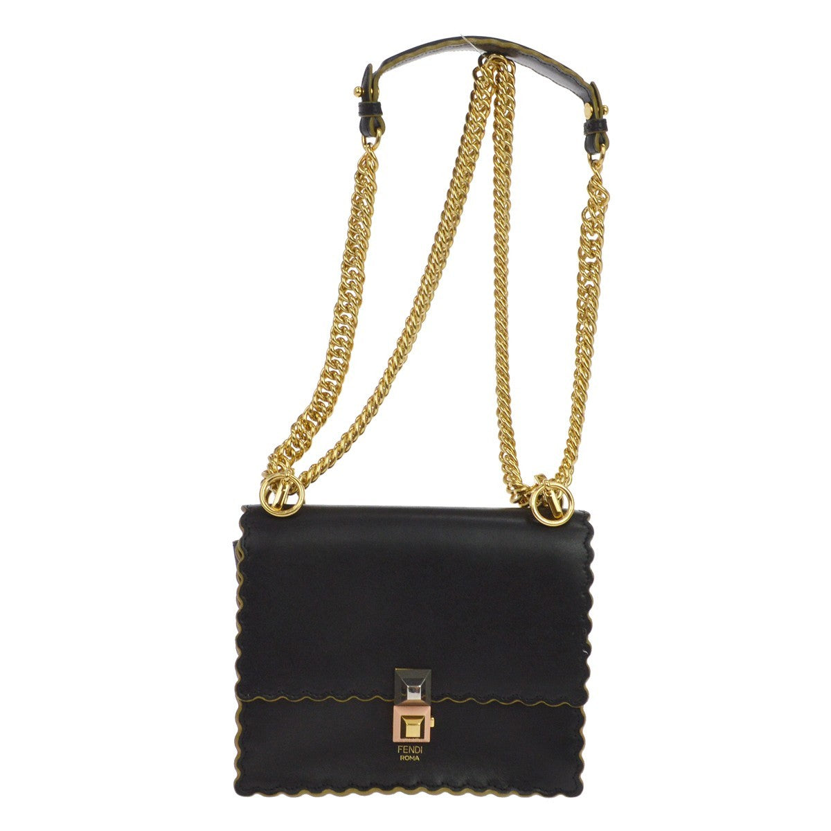 Fendi Kan I Leather Small