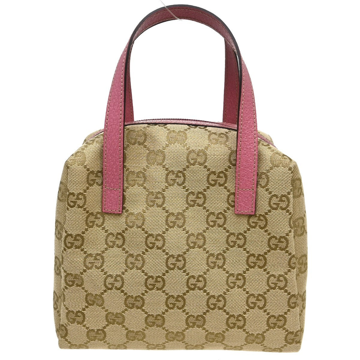 Gucci Zip Around Bowling Bag GG Canvas Small