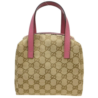 Gucci Zip Around Bowling Bag GG Canvas Small