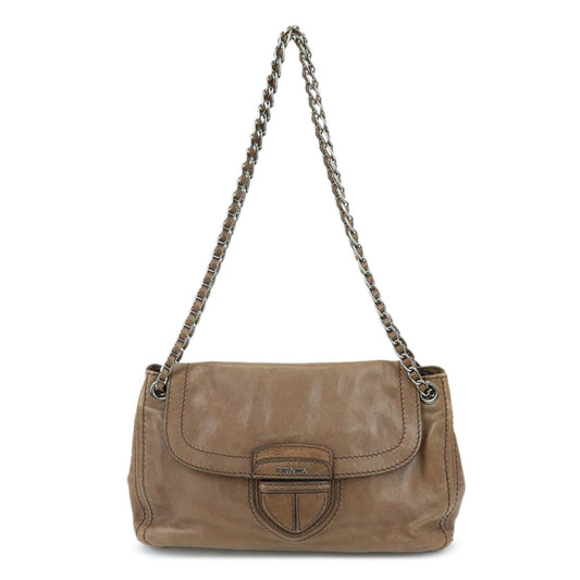 Prada Chain Flap Leather Product Image