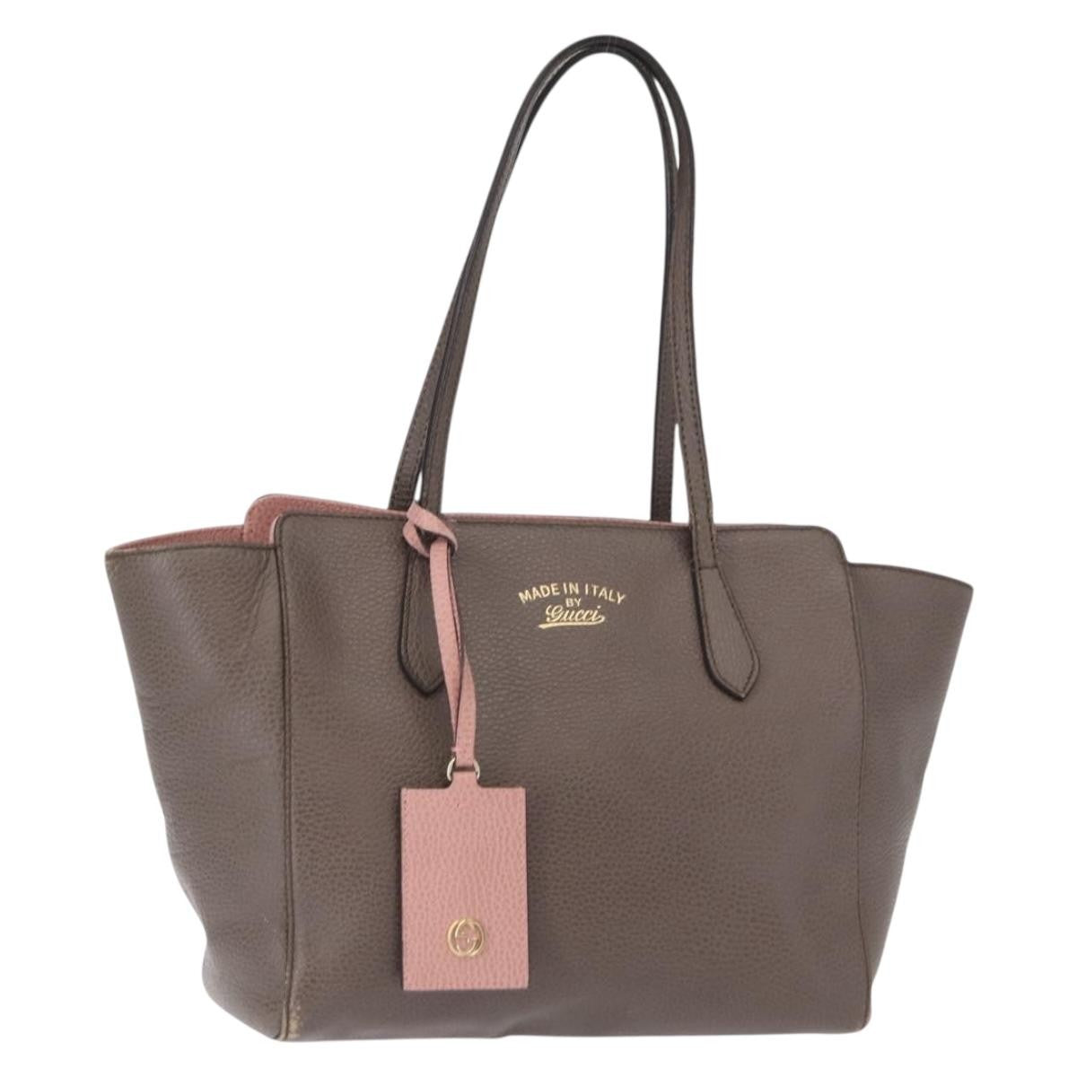 Gucci Swing Tote Leather Medium