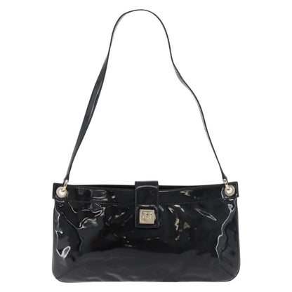 Salvatore Ferragamo Gancini Shoulder Bag Patent Leather Product Image