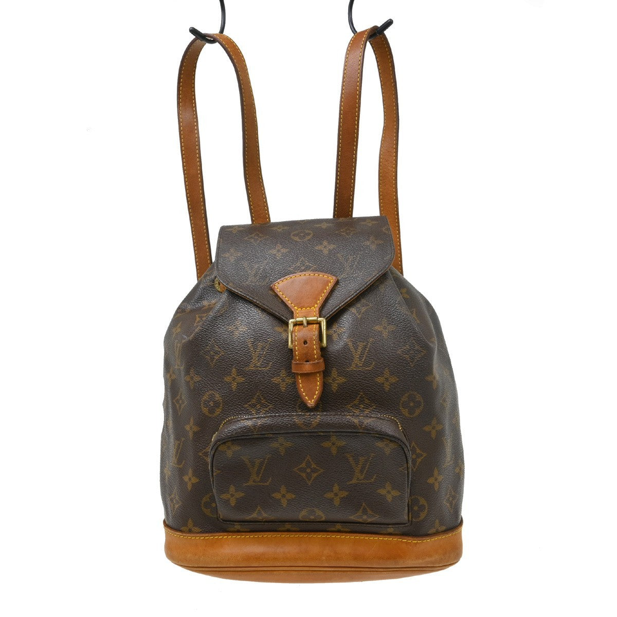 Louis Vuitton Vintage Montsouris Backpack Monogram Canvas MM