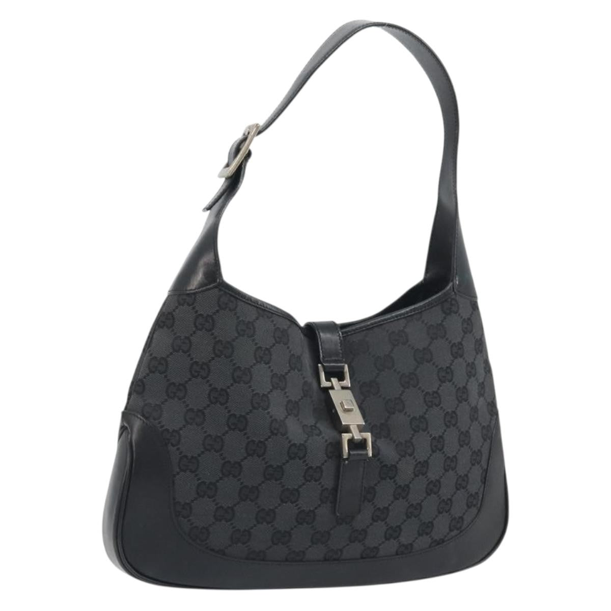 Gucci Jackie O Hobo GG Canvas with Leather Medium