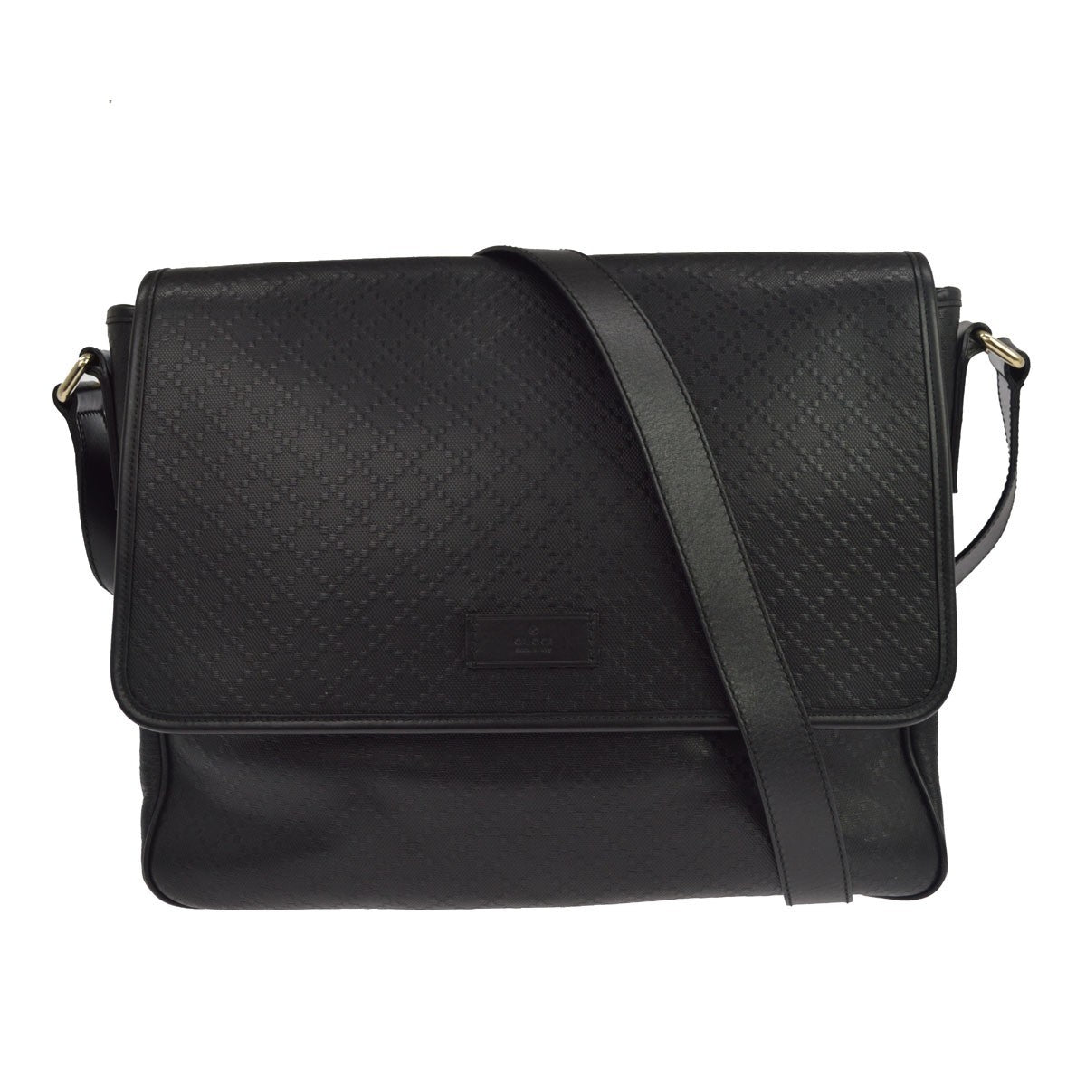 Gucci Lux Flap Messenger Diamante Leather Large