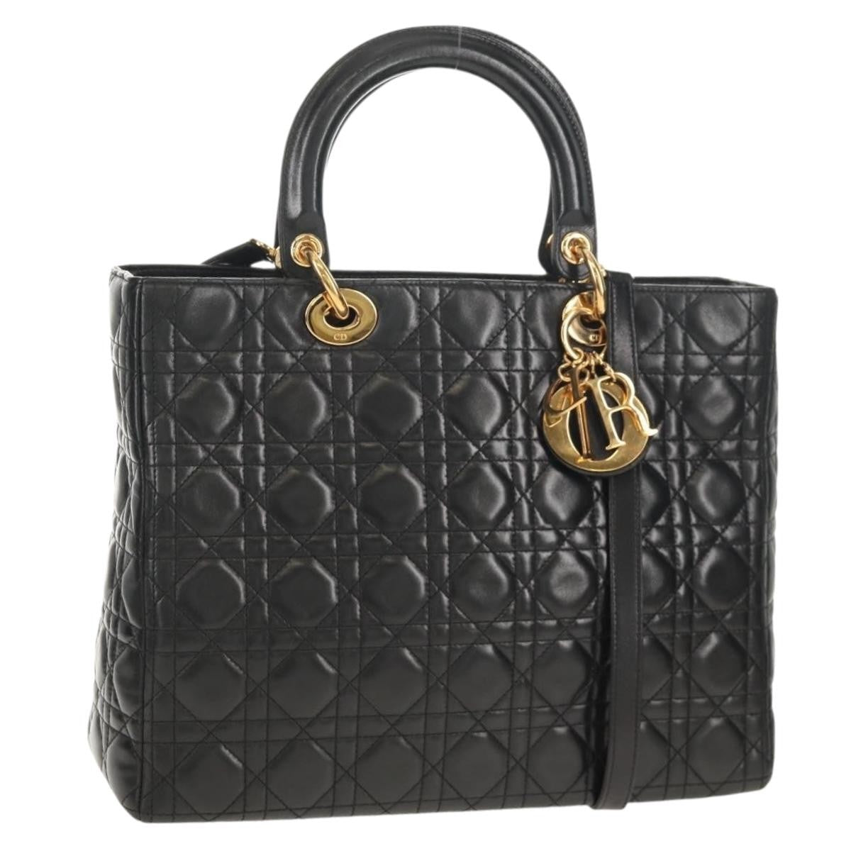 Christian Dior Lady Dior Leather Large