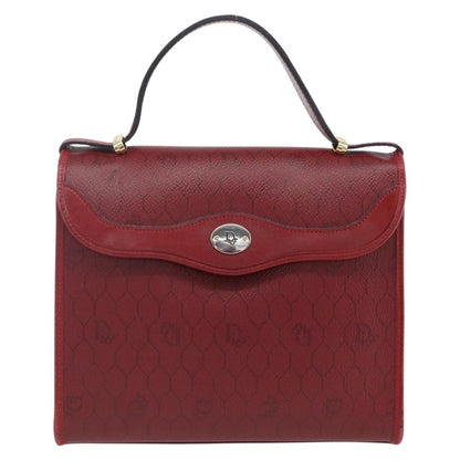 Christian Dior Vintage Honeycomb Flap Canvas and Leather Product Image