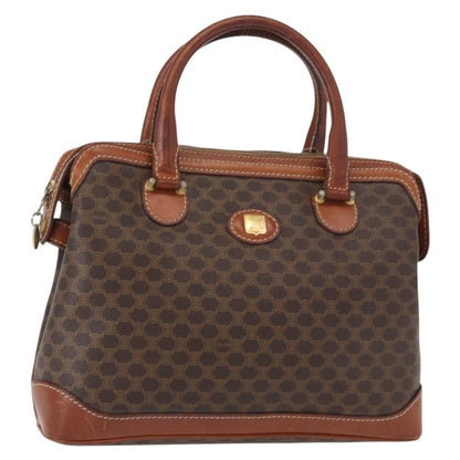 Celine Vintage Macadam Handbag Canvas and Leather Product Image