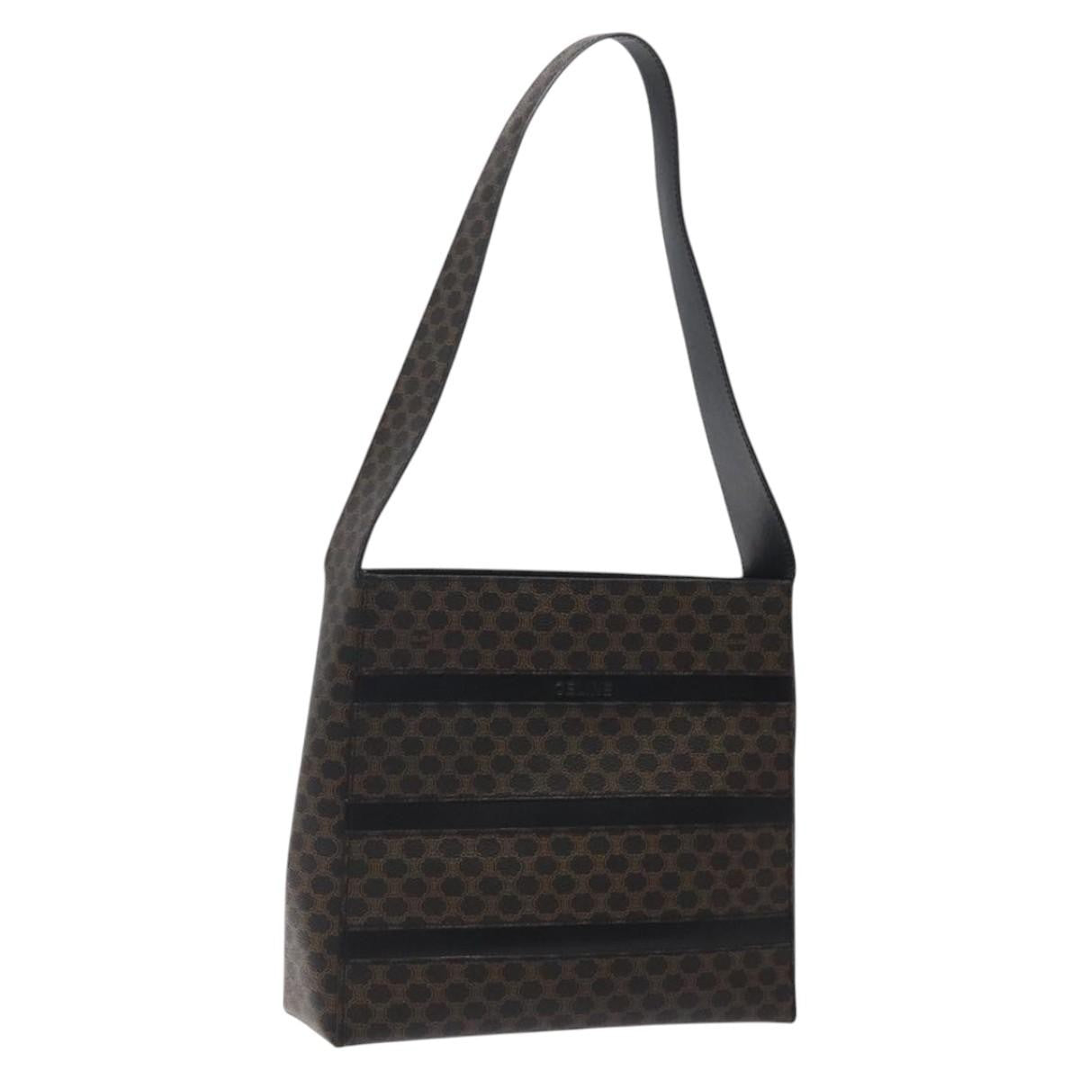 Celine Vintage Macadam Canvas and Leather Product Image