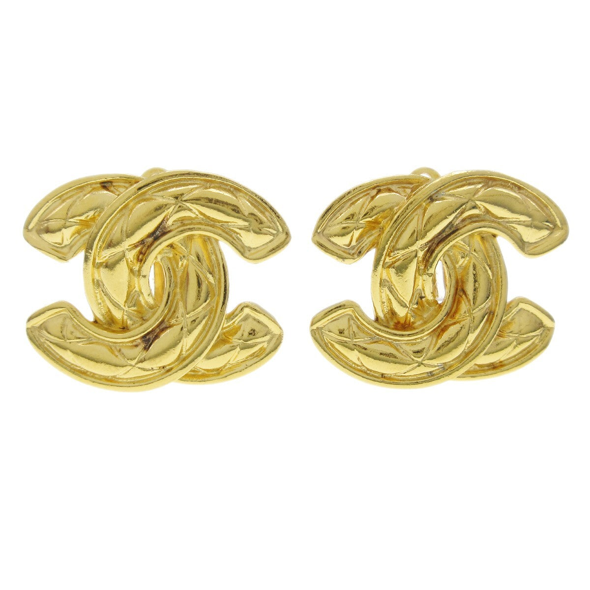 Chanel CC Clip-On Metal Product Image