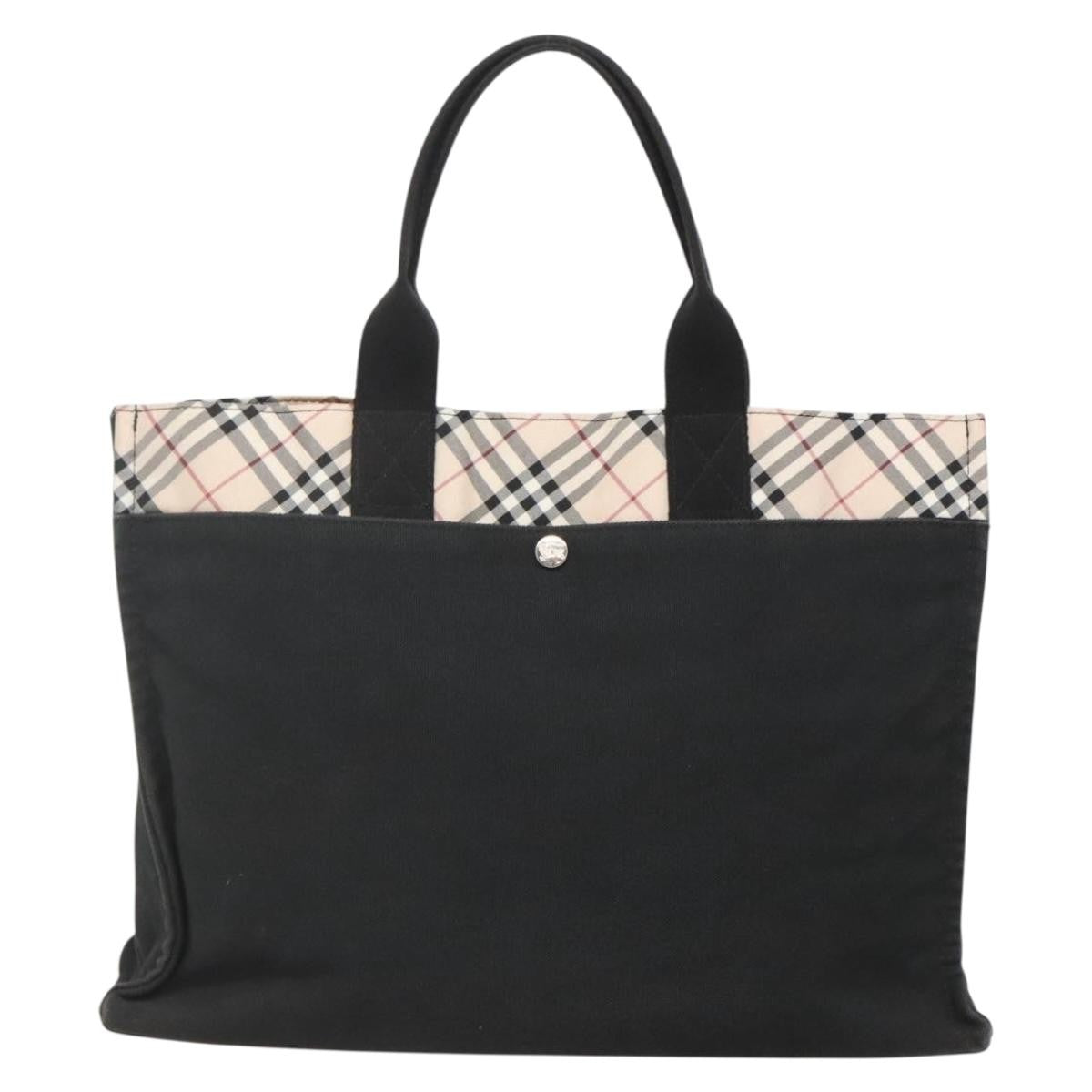 Burberry Nova Check Tote canvas check pattern Small