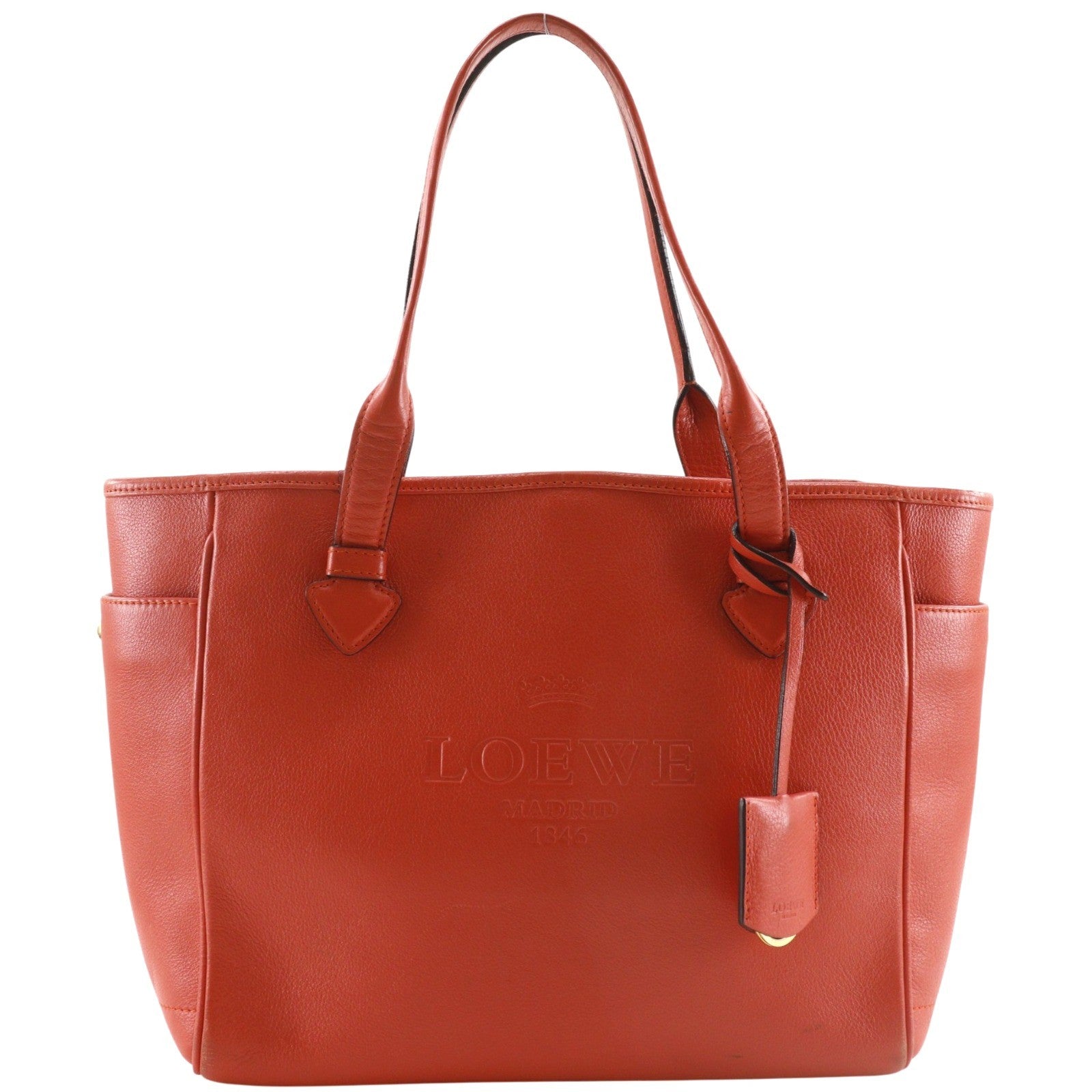 Loewe Heritage Tote Leather Product Image